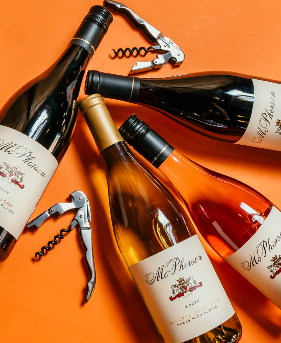 Bottles from Sagmor wine club selection